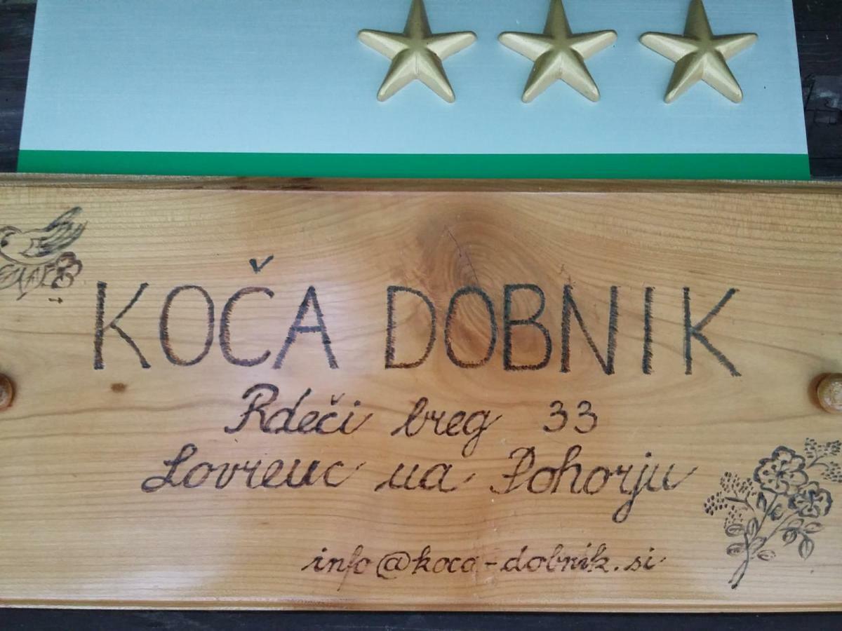 Pocitniska Hisa Koca Dobnik Villa Lovrenc na Pohorju ภายนอก รูปภาพ